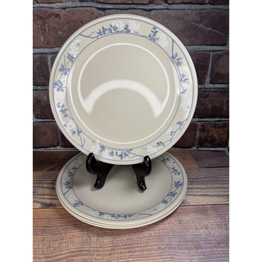 Corelle First of Spring Dinner Plates Set Of 4 Floral Country Farmhouse 90s